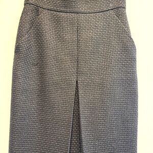 Chanel Black Tweed Skirt – Fall 2009 Collection (FR 38 / US 6